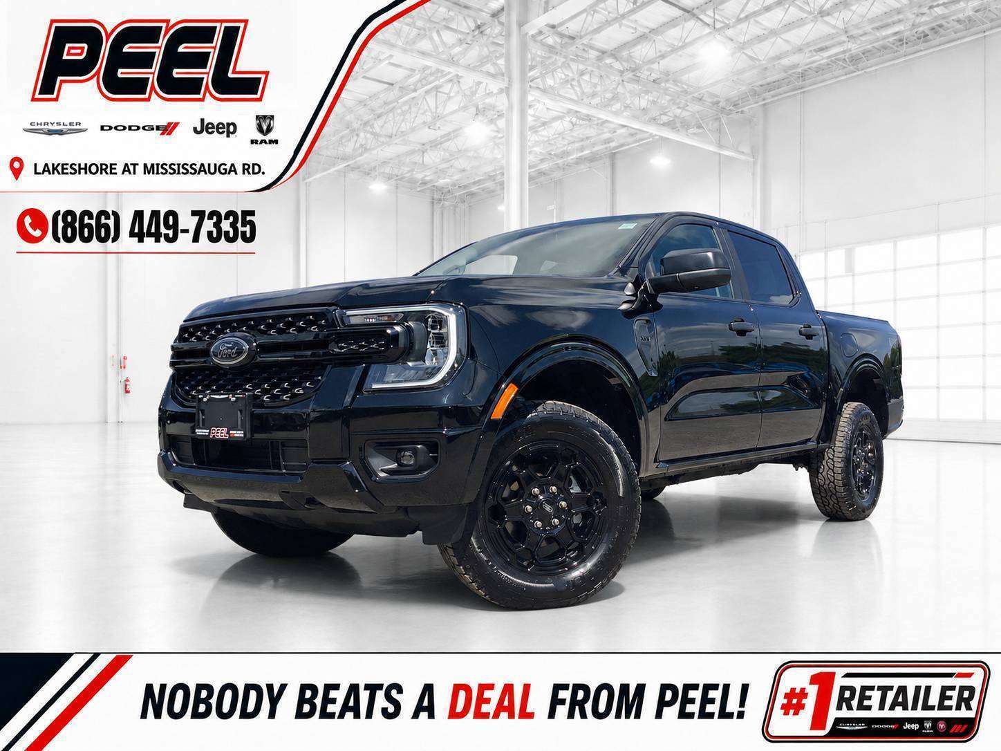 2026 Ford Ranger XLT FX4 | 301A | Black Pkg | Tow Pkg | 4X4