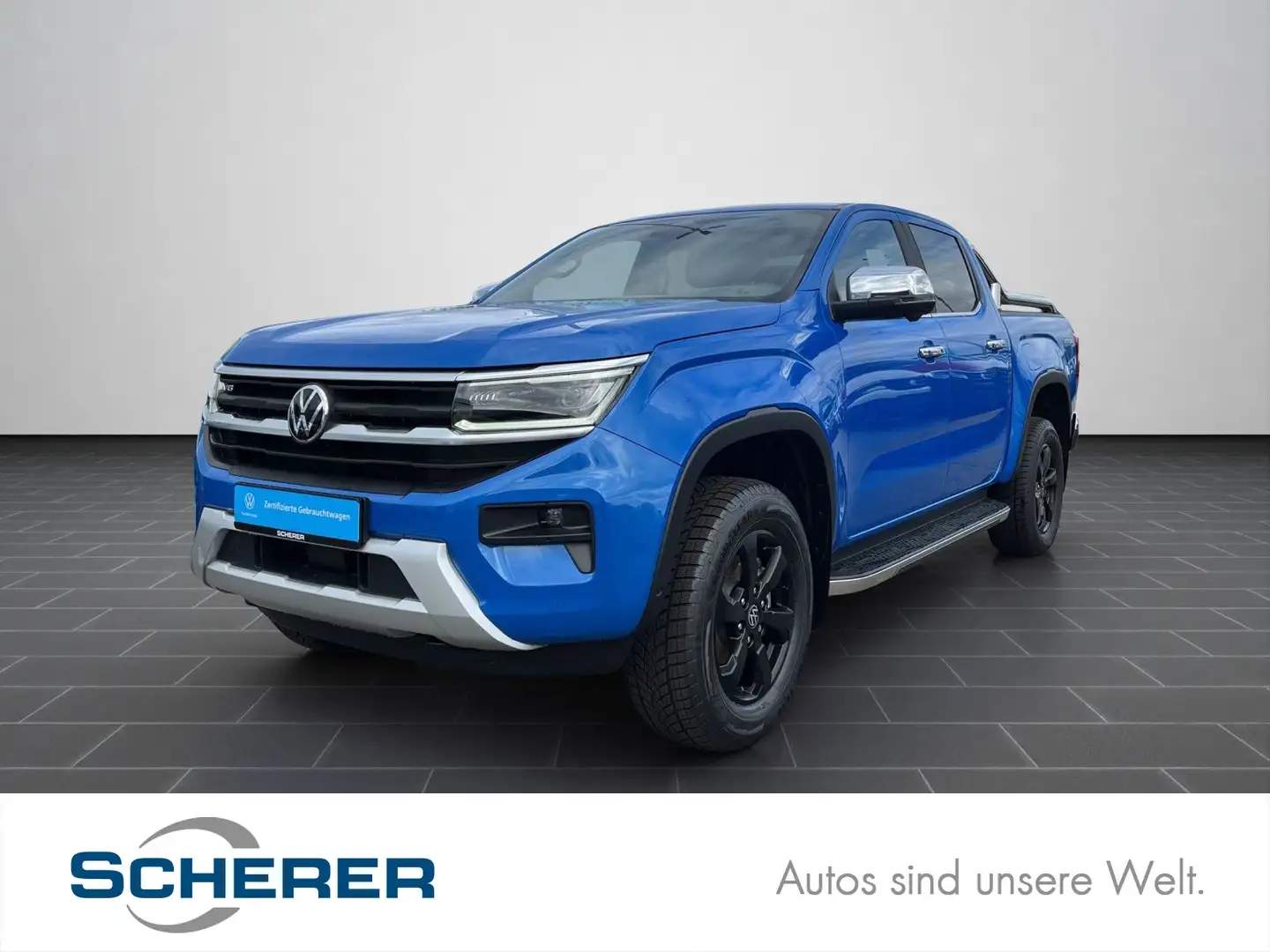 Volkswagen Amarok DoubleCab Style 3.0 TDI 4Motion MATRIX AH Kék - 1
