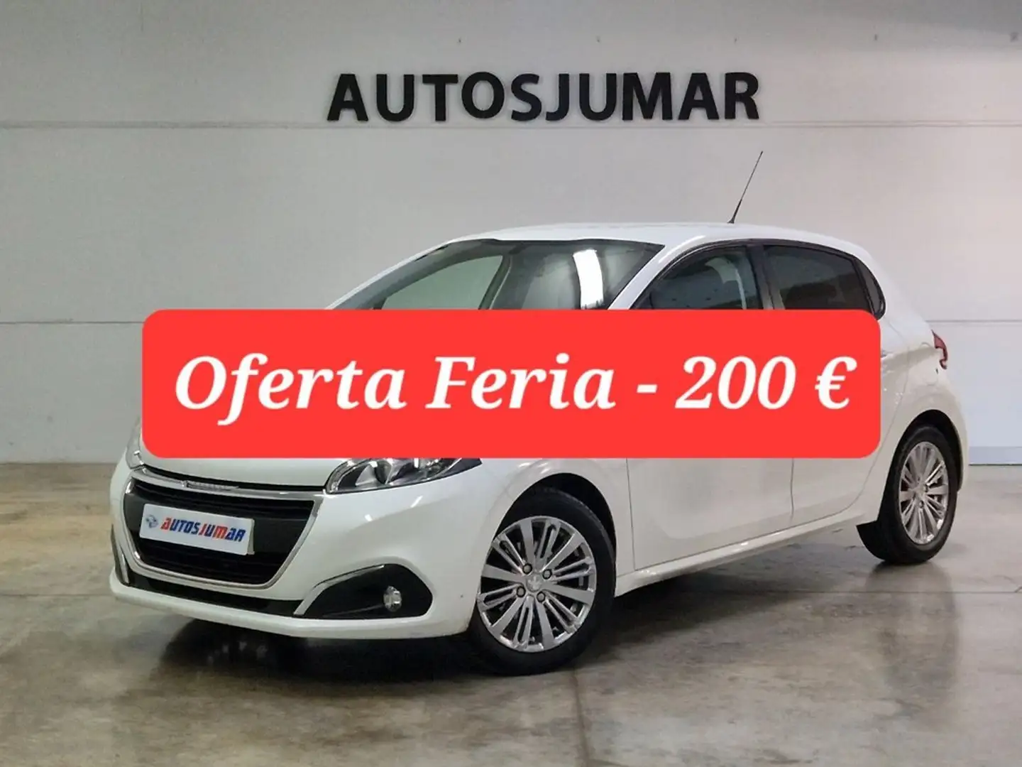 Peugeot 208 5P STYLE 1.2L PureTech 60KW (82CV) Weiß - 1