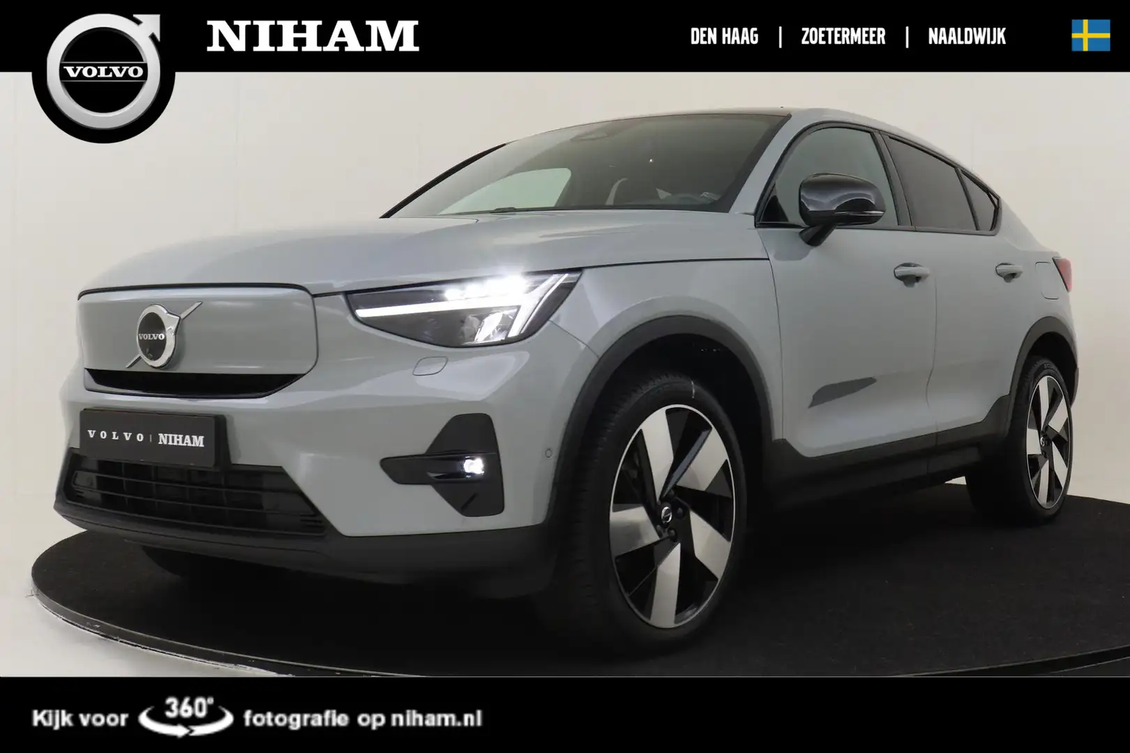 Volvo C40 SINGLE MOTOR EXTENDED RANGE ULTIMATE 82 kWh -PANO. Grau - 1