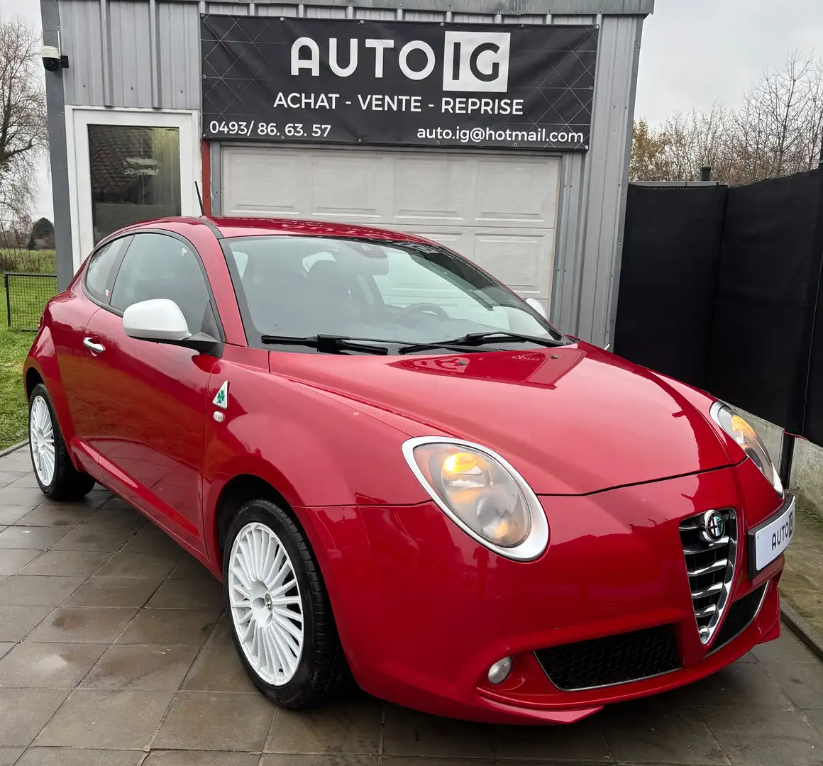 Alfa Romeo MiTo Alfa romeo 1.4i//Carnet//Clim//Jantes//Euro6b Rood - 1