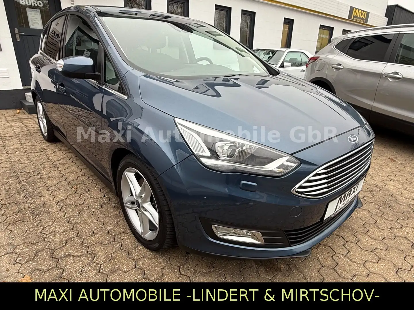 Ford C-Max C-MAX Titanium- AUT-NAV-XEN-KAM-TEILLED- Blau - 1