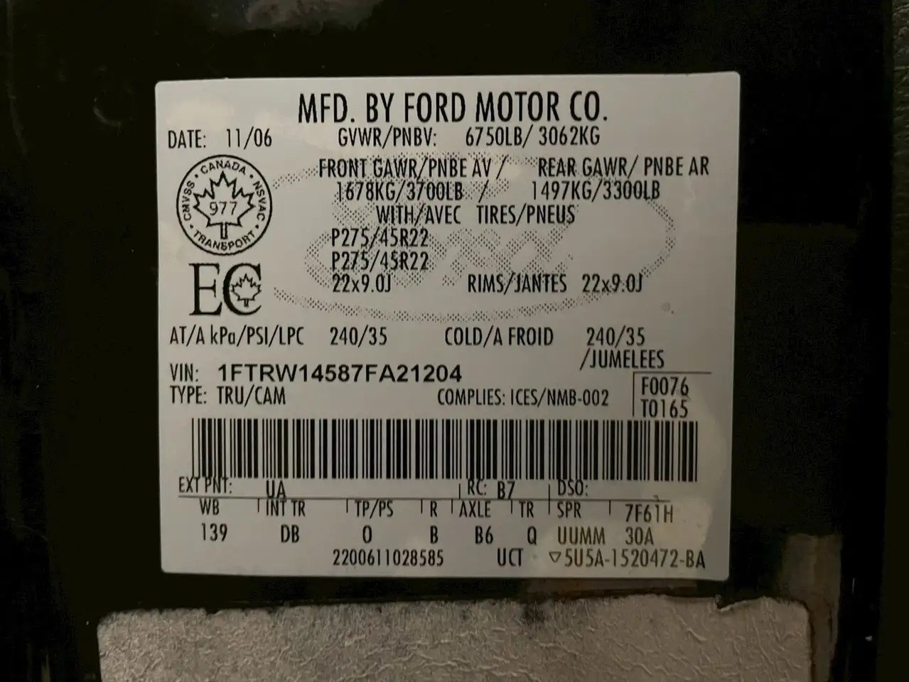 Ford F 150 снимка Ford F 150