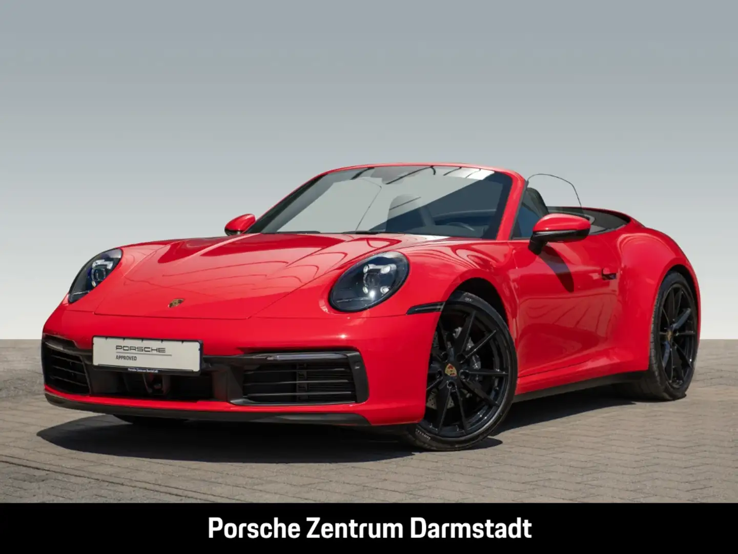 Porsche 992 911 Carrera Cabrio Abstandstempomat Sportabgas Rot - 1