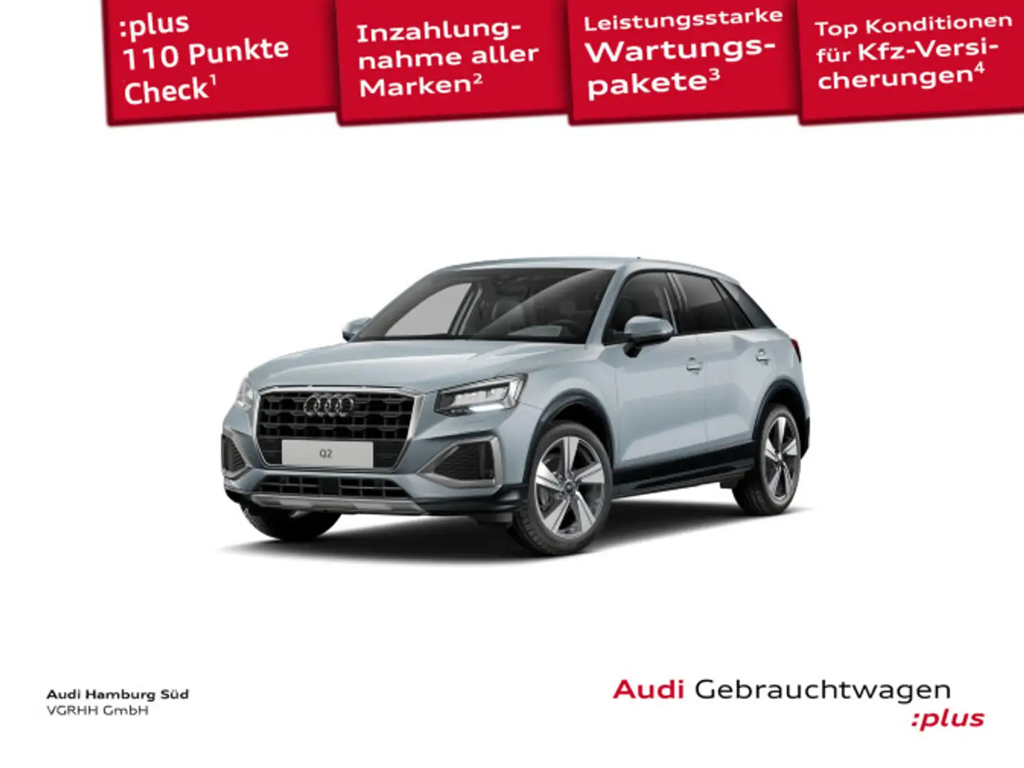 Audi Q2 35 TFSI advanced S tronic NAV/KAMERA/ACC/LM18 Grau - 1