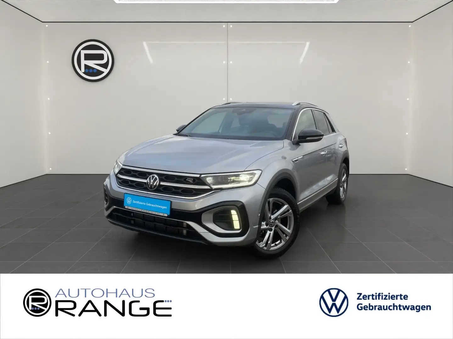 Volkswagen T-Roc 1.5 TSI R-Line, DSG Silber - 1