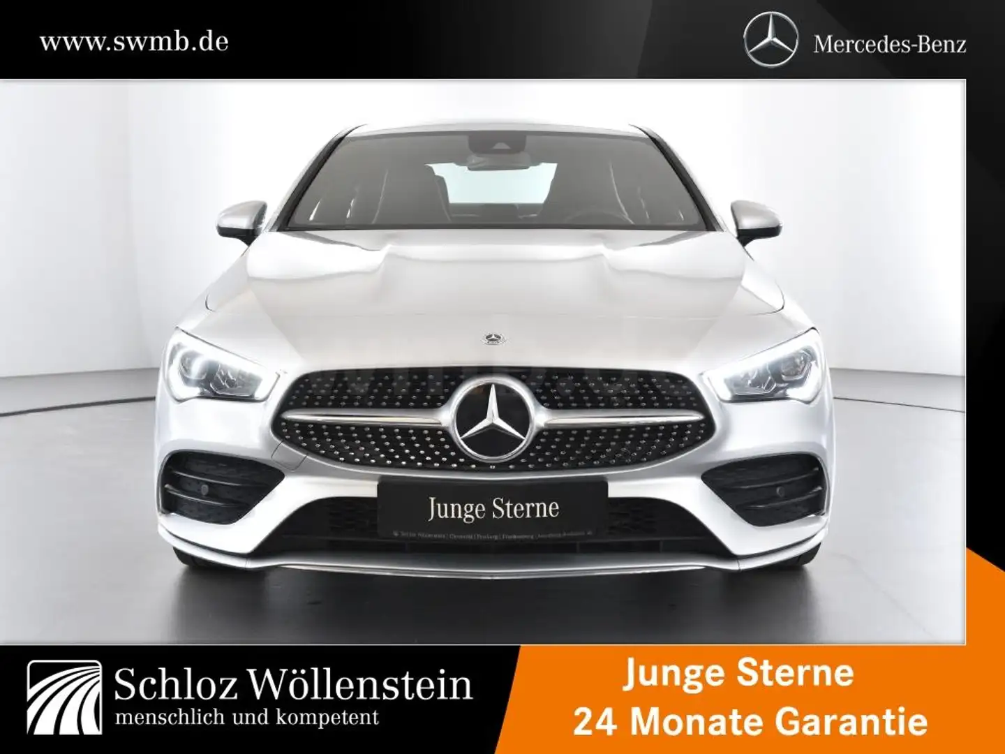 Mercedes-Benz CLA 200 AMG/LED/Spiegel-P/RfCam/EDW Silber - 2