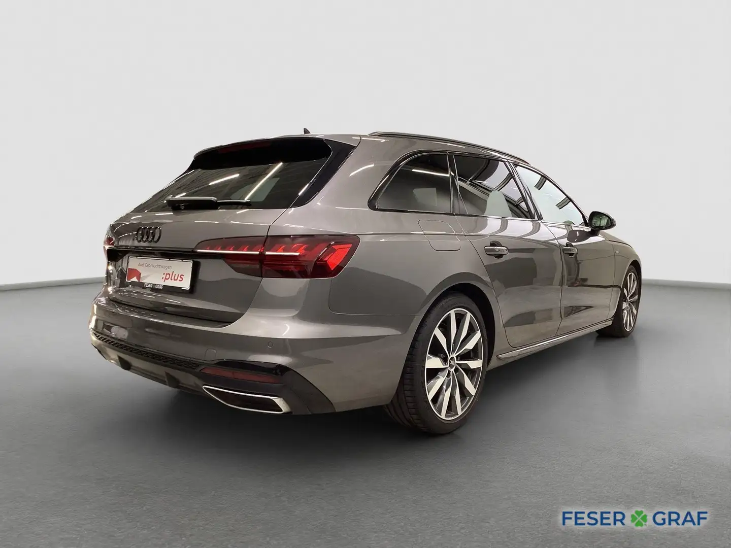 Audi A4 Avant S line 40 TDI Matrix ACC Virtual RFK Grau - 2