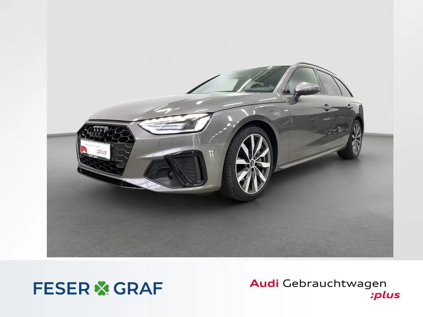 Audi A4 Avant S line 40 TDI Matrix ACC Virtual RFK Grau - 1
