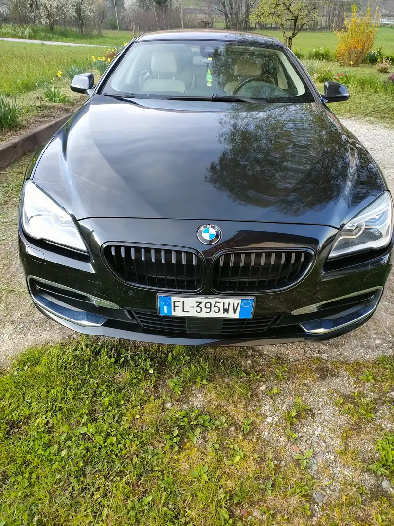 BMW 640 Serie 6 F06 2015 Gran Coupe 640d xdrive Luxury Negru - 1