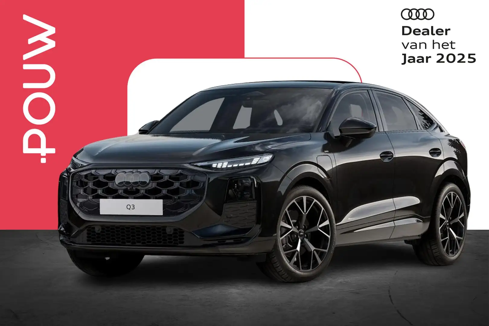Audi Q3 Sportback 1.5 272pk e-hybrid S-line edition | Pano Zwart - 1
