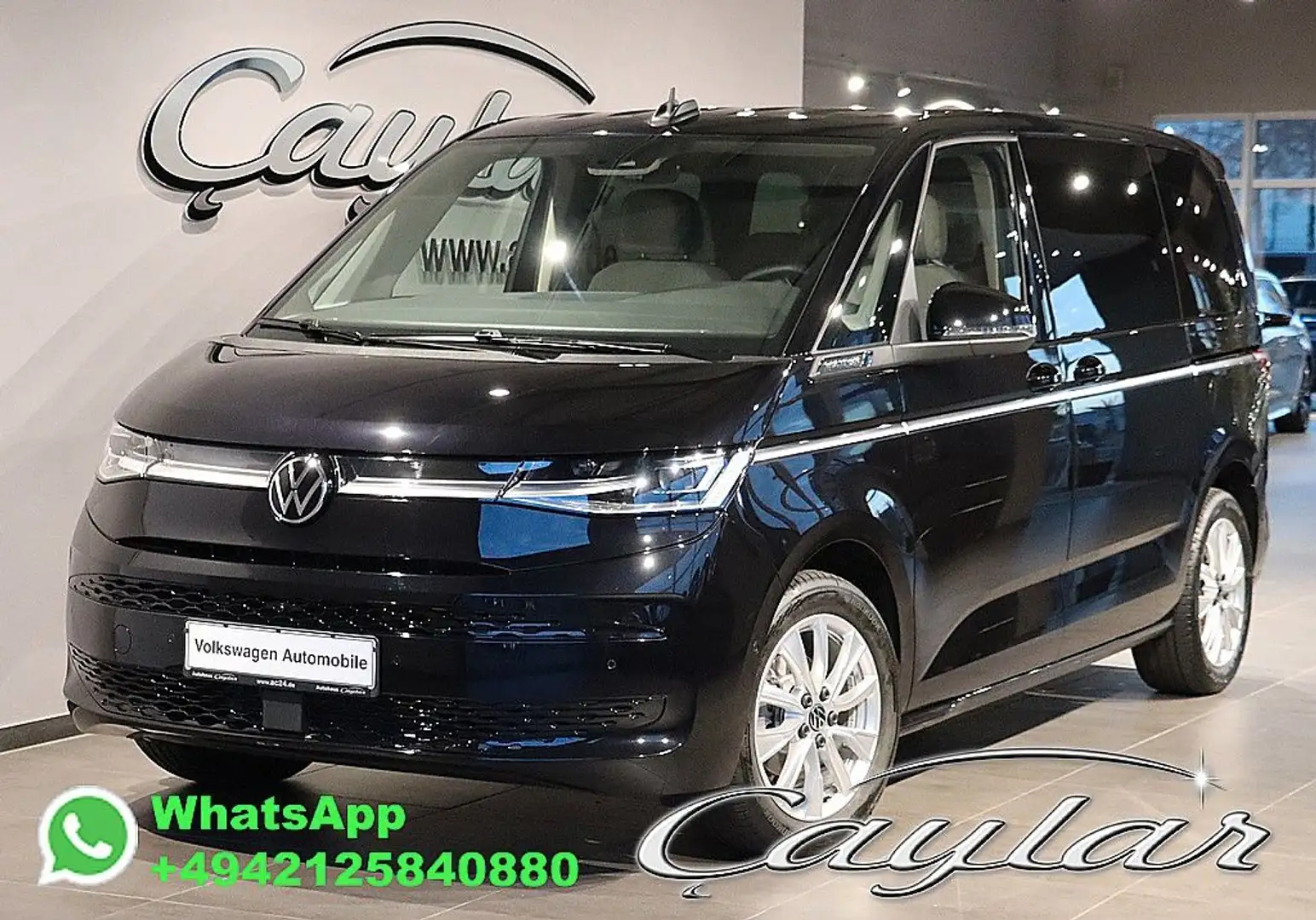 Volkswagen T7 Multivan T7 MULTIVAN TDI 7.SITZE MASSAGE STANDHZ AHK 360° Schwarz - 1