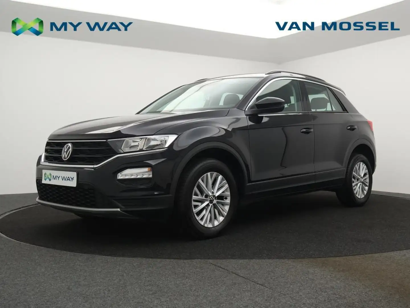 Volkswagen T-Roc T-Roc Style 2.0TDI 115PK *NAVI*BLTH*ADAPTIVE CRUISE*PDC*... Noir - 1