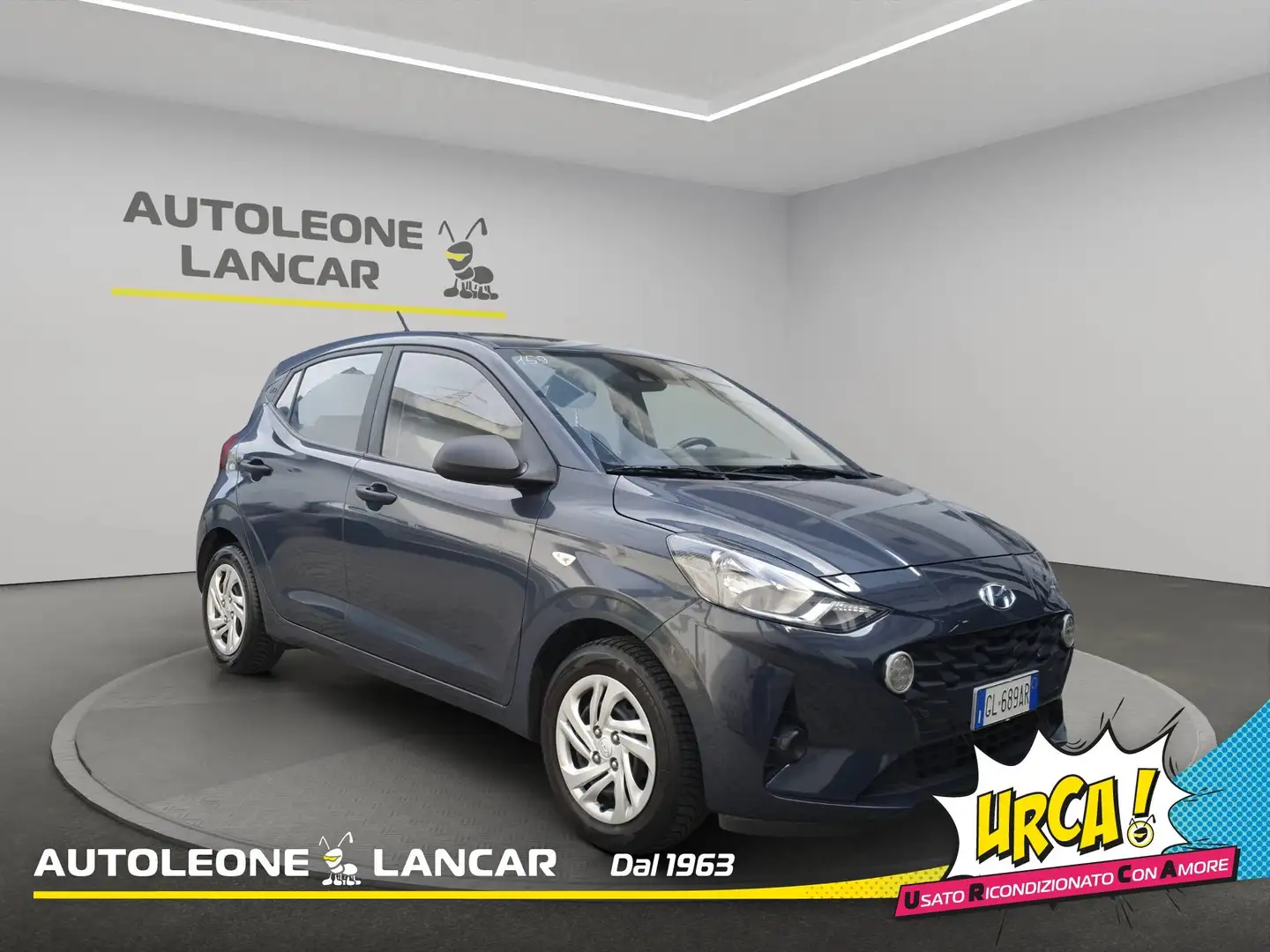 Hyundai i10 1.0 Advanced 67cv OK NEOPATENTATI E6 Gris - 1