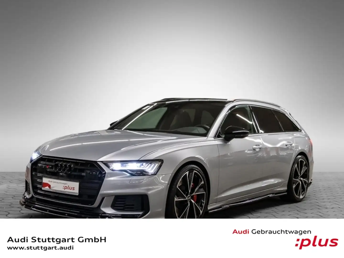 Audi S6 Avant 3.0 TDI qu AHK Pano HUD Nacht 360° B&O Silber - 1