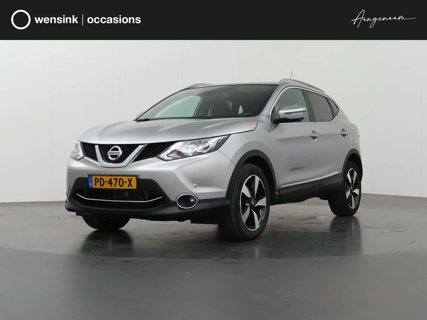 Nissan Qashqai 1.2 N-Vision |Navigatie | Parkeercamera 360° | Cru Gris - 1