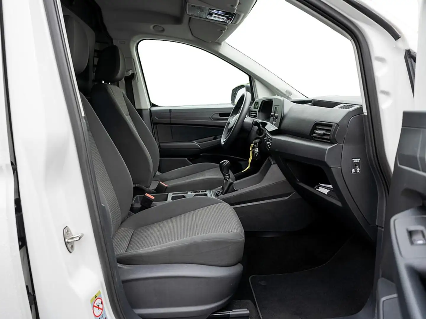 Volkswagen Caddy Cargo 2.0 TDI EcoProfi AHK KLIMA DAB+ B Blanc - 2