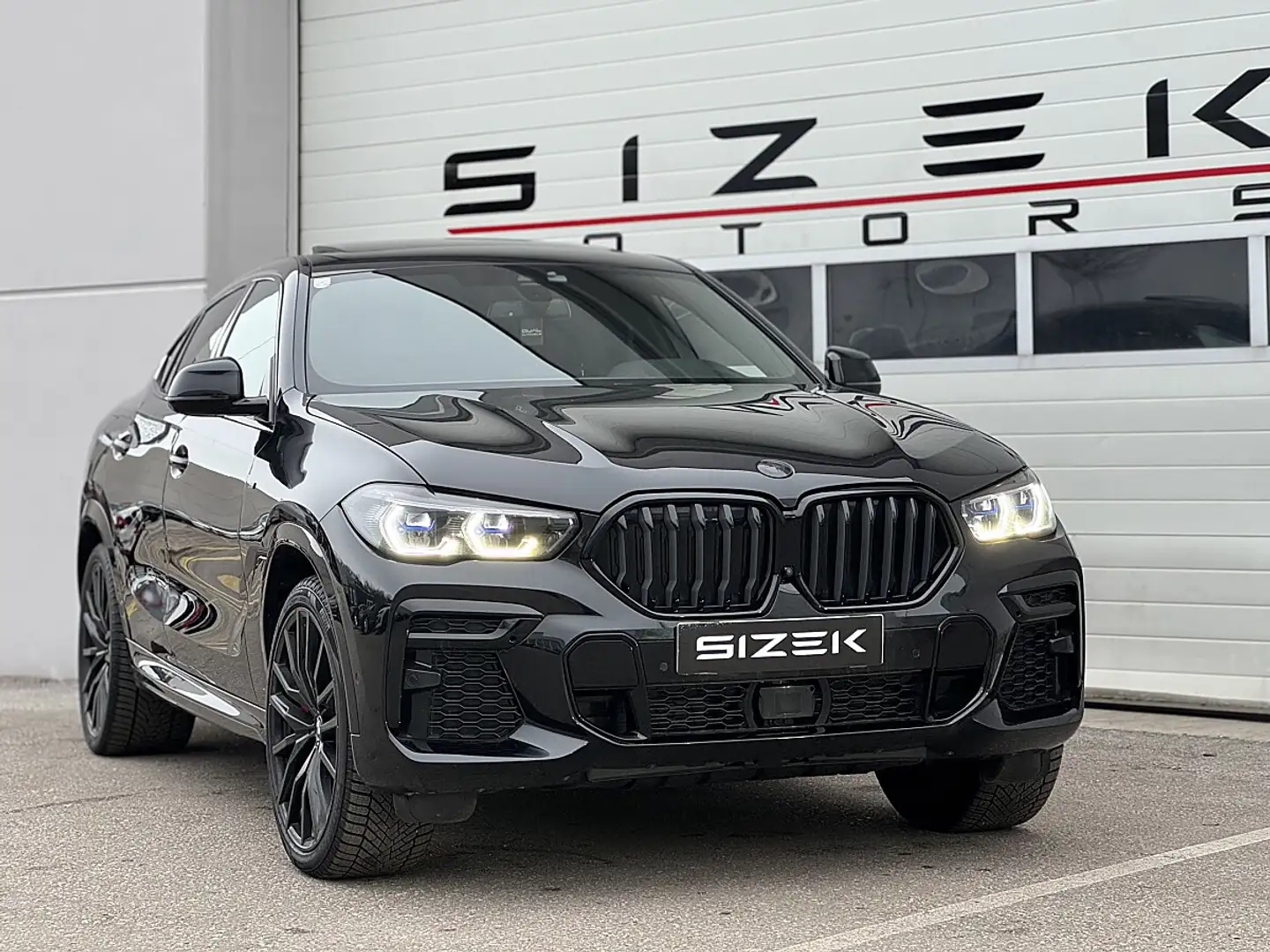 BMW X6 xDrive40d 48V Aut.|M-PAKET|PANO|LASER|CRYSTAL|ACC Schwarz - 2