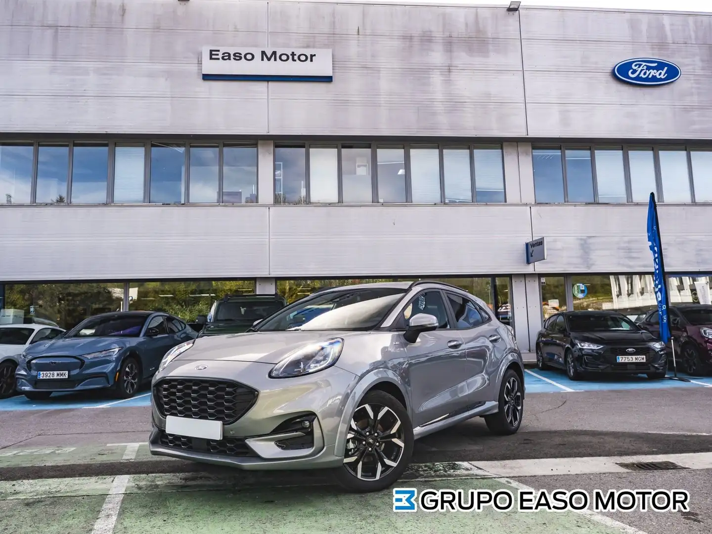 Ford Puma 1.0 EcoBoost MHEV ST-Line X 125 Plateado - 2