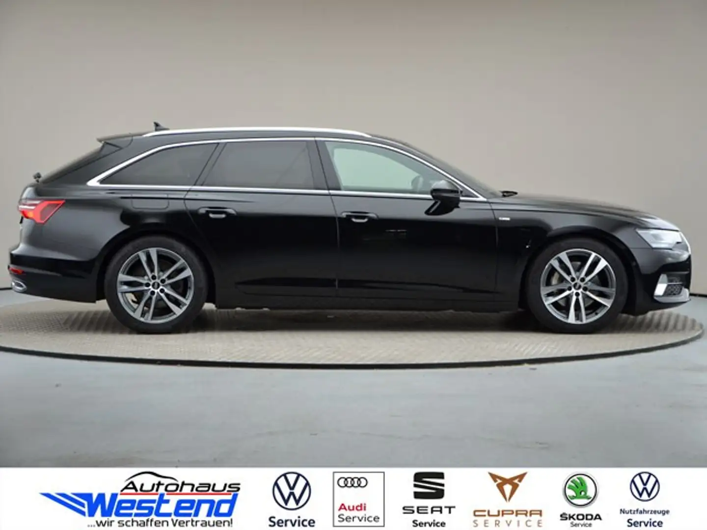 Audi A6 Avant sport 45 TFSI 195kW qu. S line LED Navi Zwart - 2
