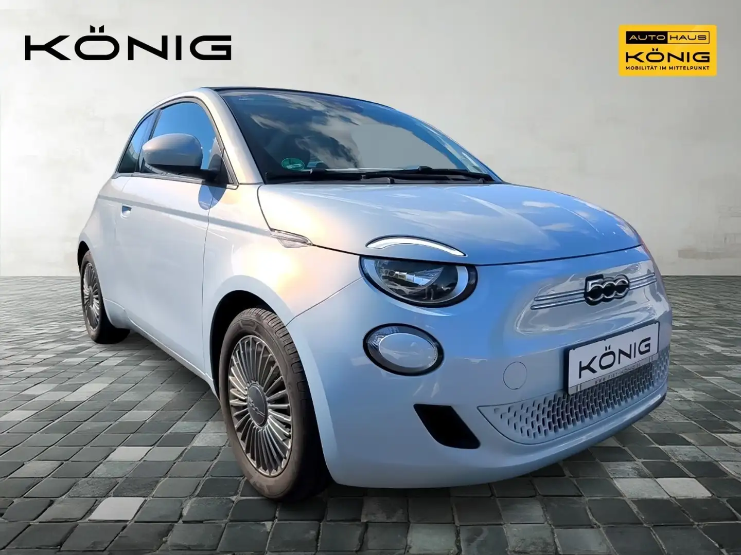 Fiat 500e Cabrio Icon *KLIMA*CARPLAY*SHZG Blau - 2