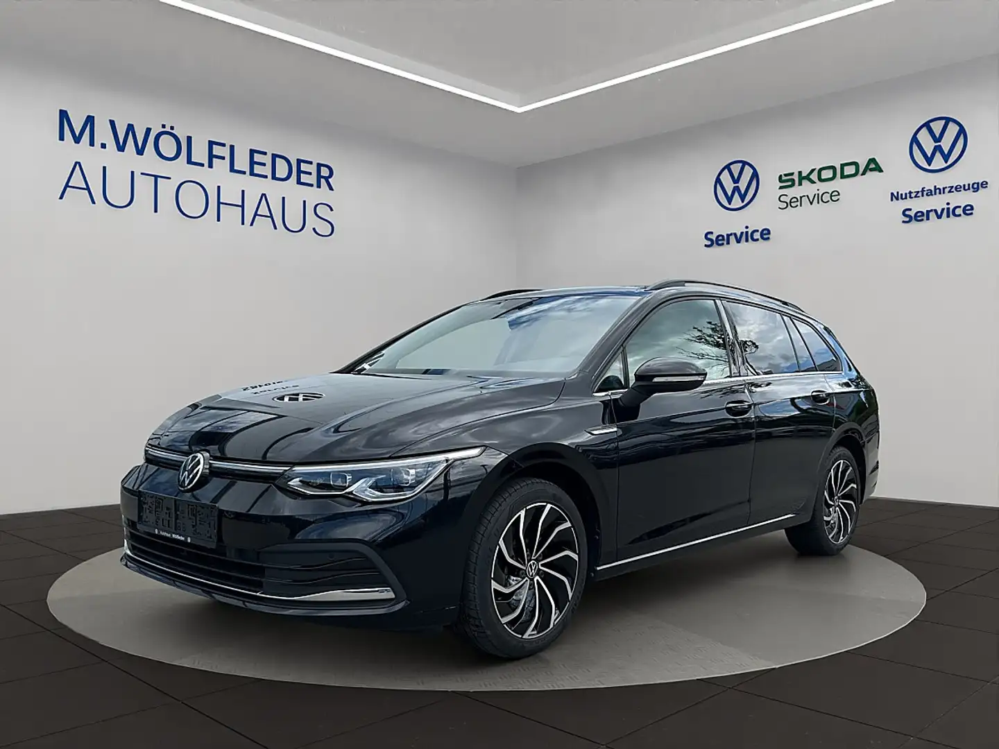 Volkswagen Golf Variant 2,0 TDI Style DSG Schwarz - 1