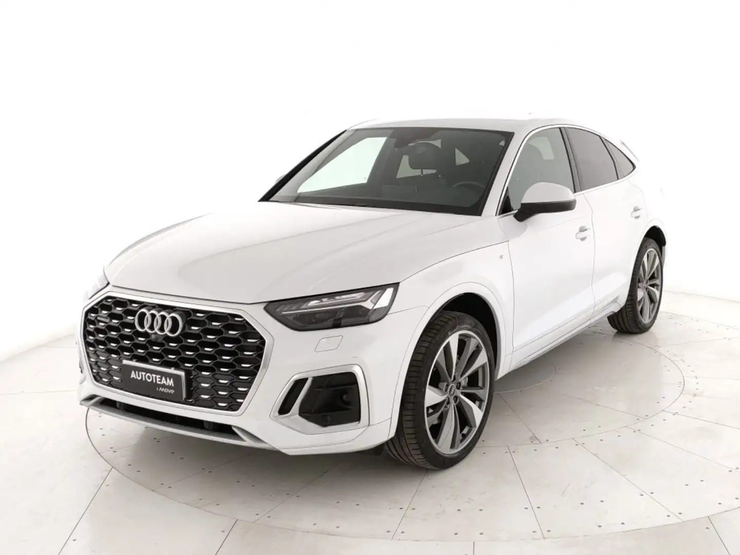 Audi Q5 Sportback 40 2.0 tdi mhev S line quattro s-tronic Bianco - 1