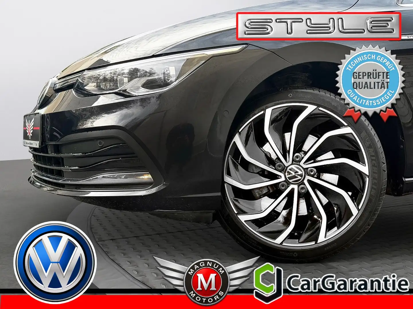 Volkswagen Golf GOLF 1.5 STYLE *Klimaaut.*Navi*ACC-Temp.* Schwarz - 1