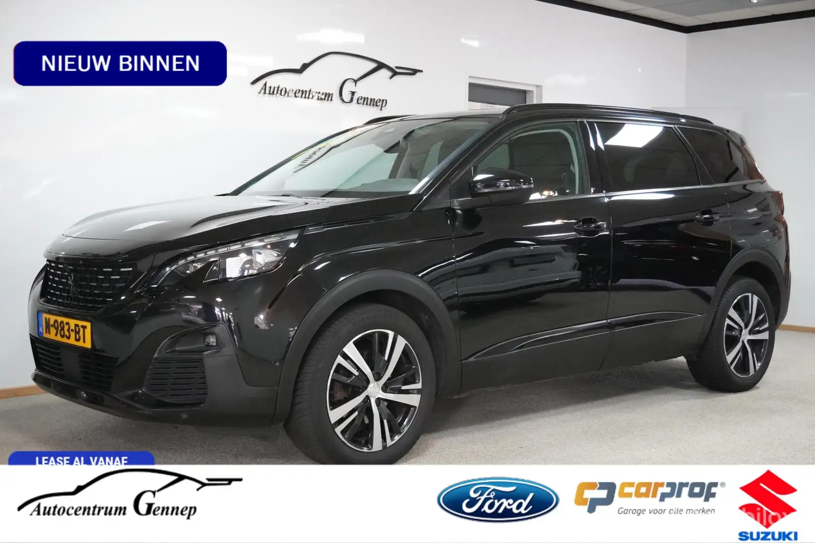 Peugeot 5008 1.2 PureTech GT-Line black | 7 persoons | Zwart - 1