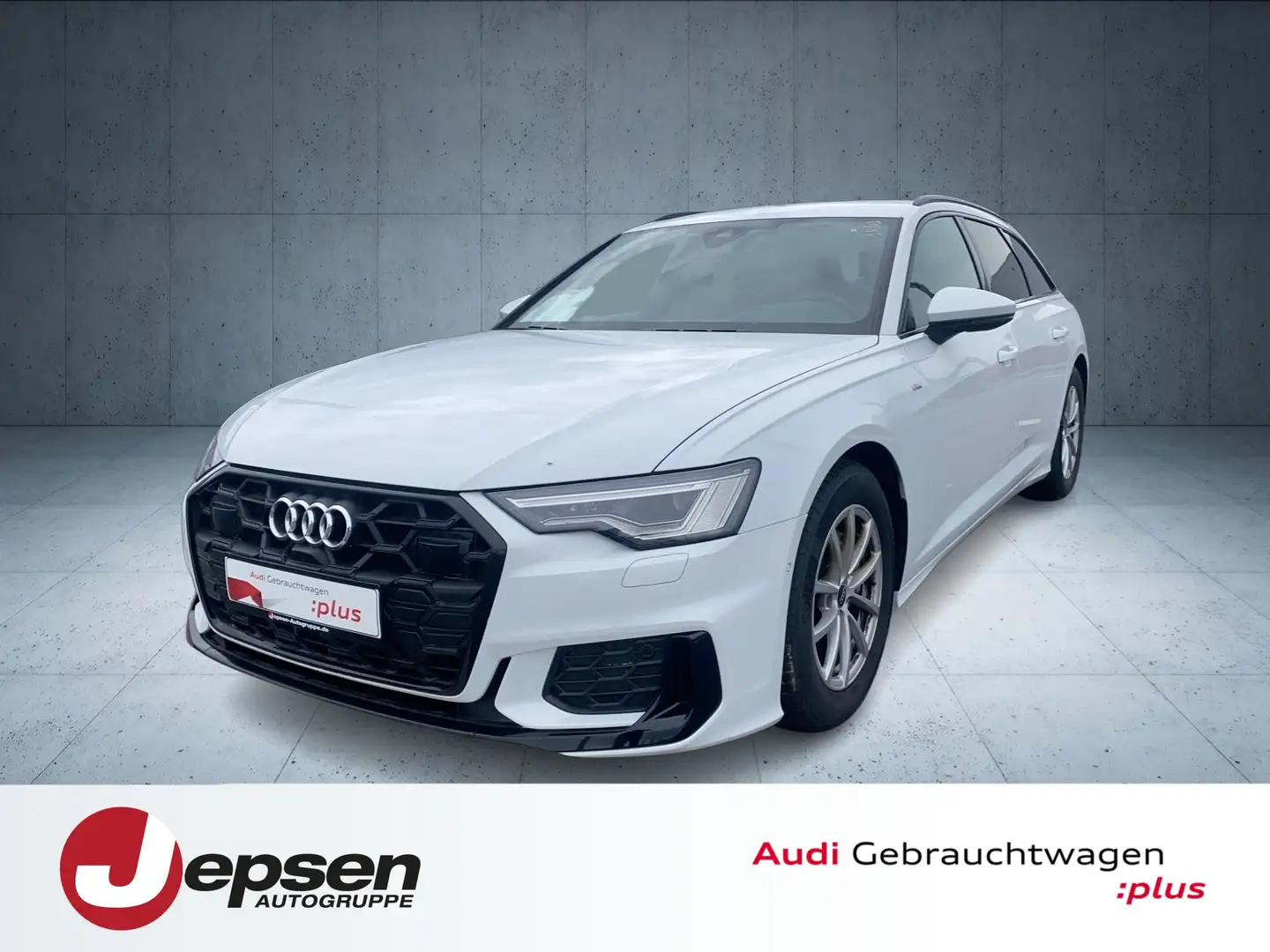 Audi A6 Avant Design S line 40 TDI S tr. Matrix HUD Weiß - 1