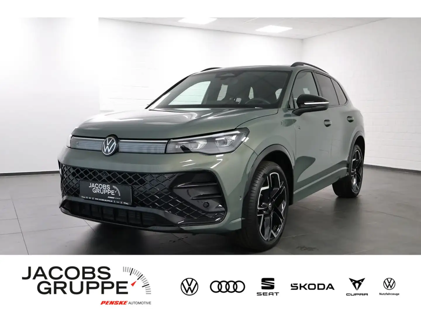 Volkswagen Tiguan 2.0 TDI 4M R-Line "Black Style" DSG,Na Grün - 1