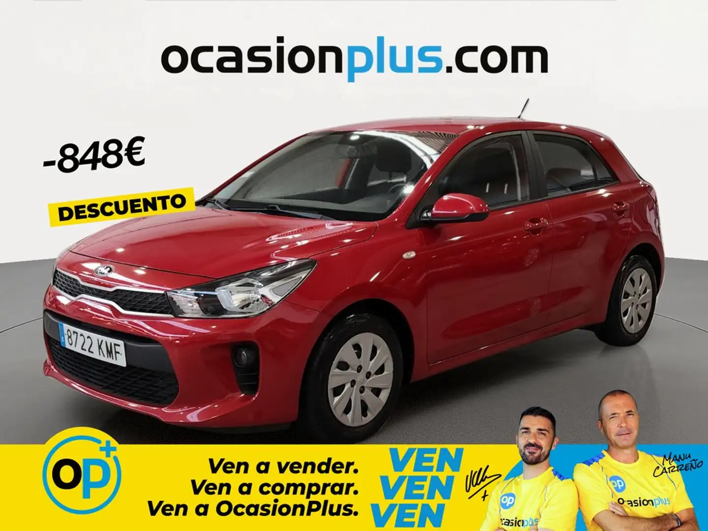 Kia Rio 1.2 CVVT Eco-Dynamics Concept Rojo - 1