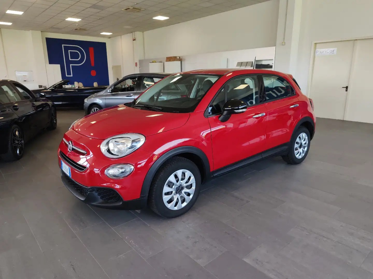 Fiat 500X 1.3 MultiJet 95cv Pelle/Tessuto Cruise Bluetooth Rood - 1