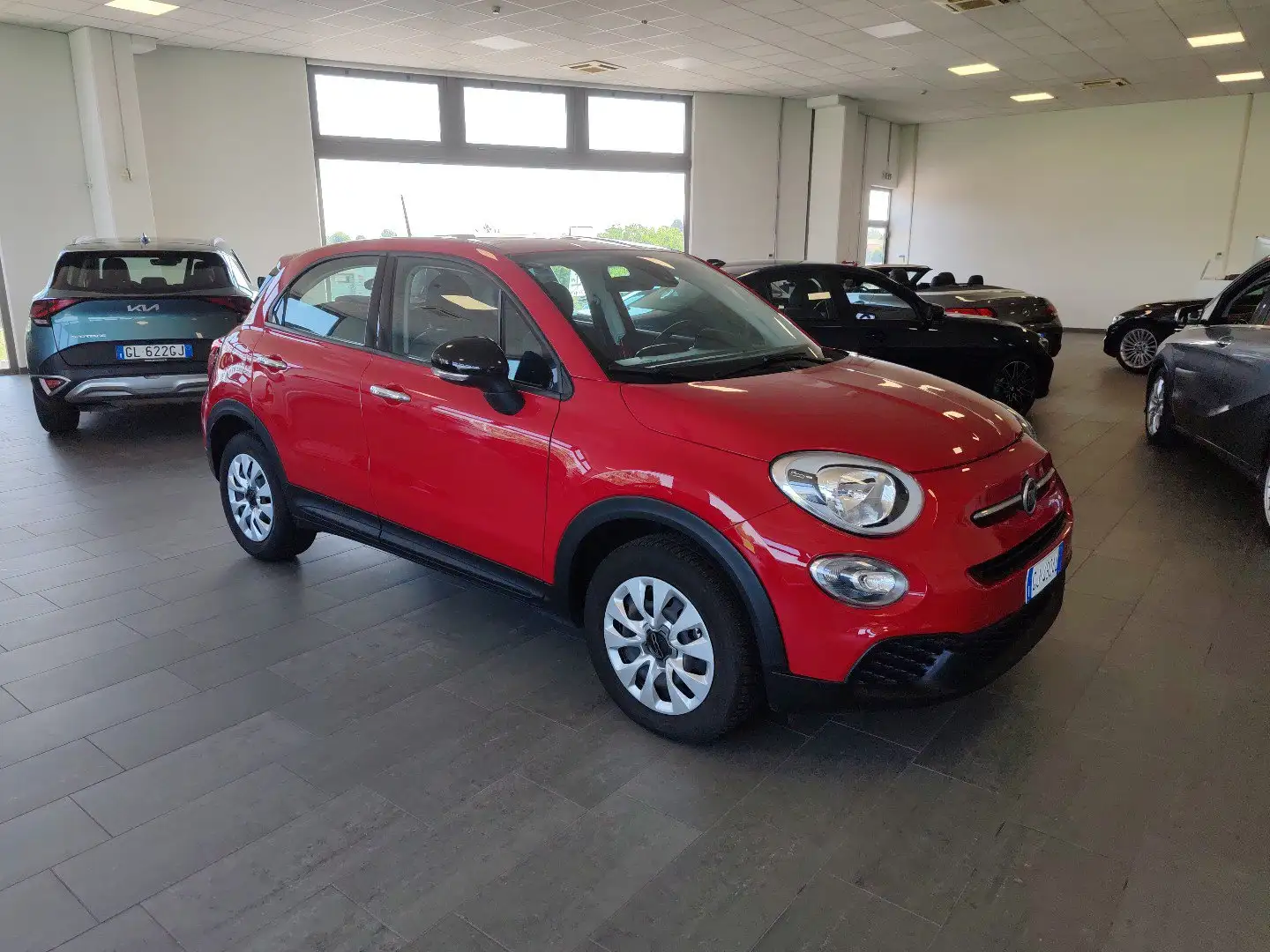 Fiat 500X 1.3 MultiJet 95cv Pelle/Tessuto Cruise Bluetooth Rood - 2