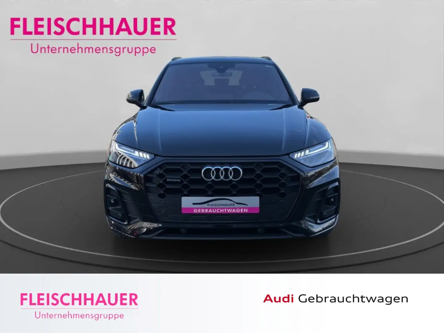 Audi Q5 3.0 S line 50 TDI quattro 210KW+NAVI+AUTOMATIK+KAM Negro - 2