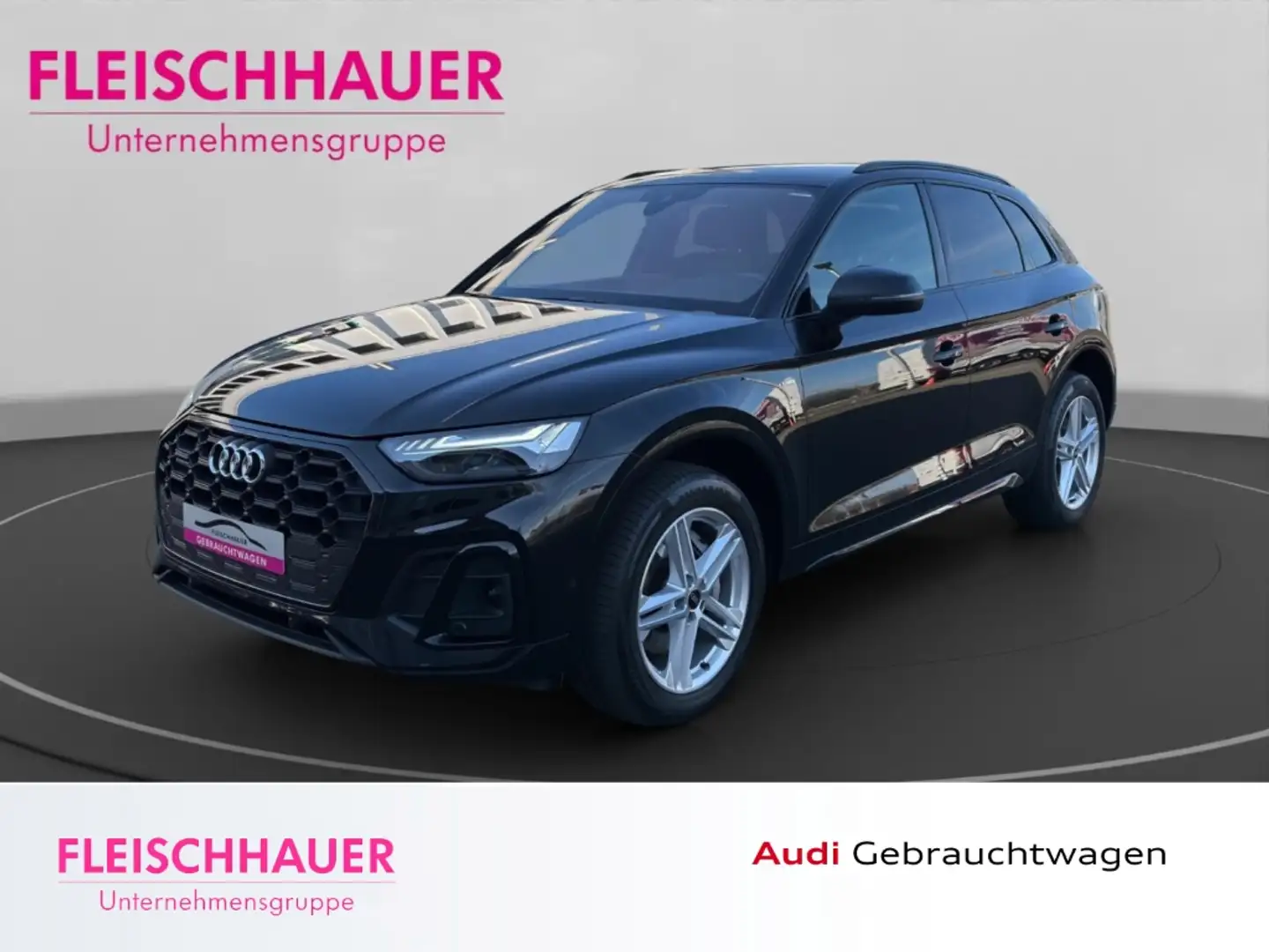 Audi Q5 3.0 S line 50 TDI quattro 210KW+NAVI+AUTOMATIK+KAM Negro - 1