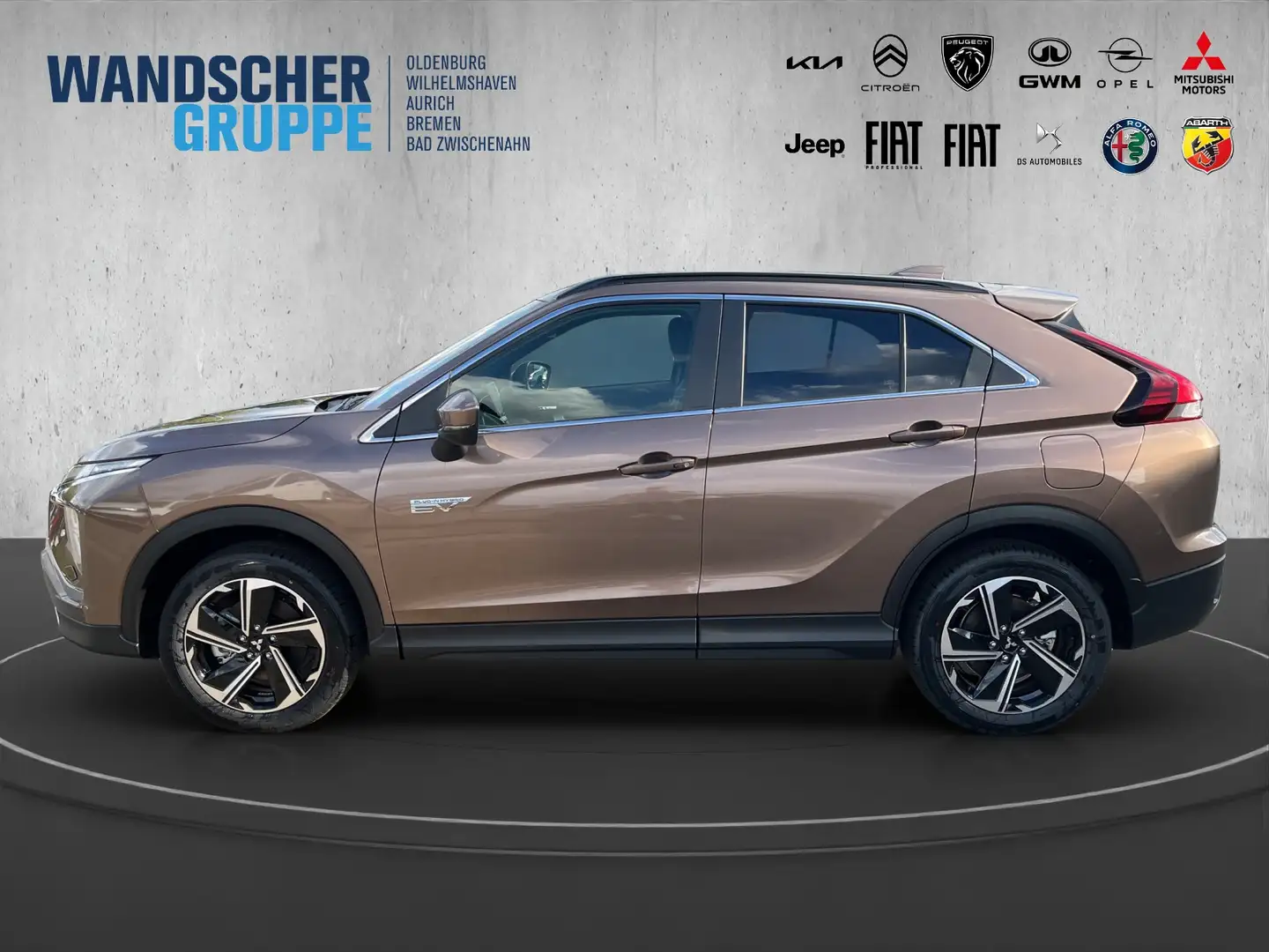 Mitsubishi Eclipse Cross PHEV 2.4l Plus *LED*KAMERA*SHZ* Brun - 2