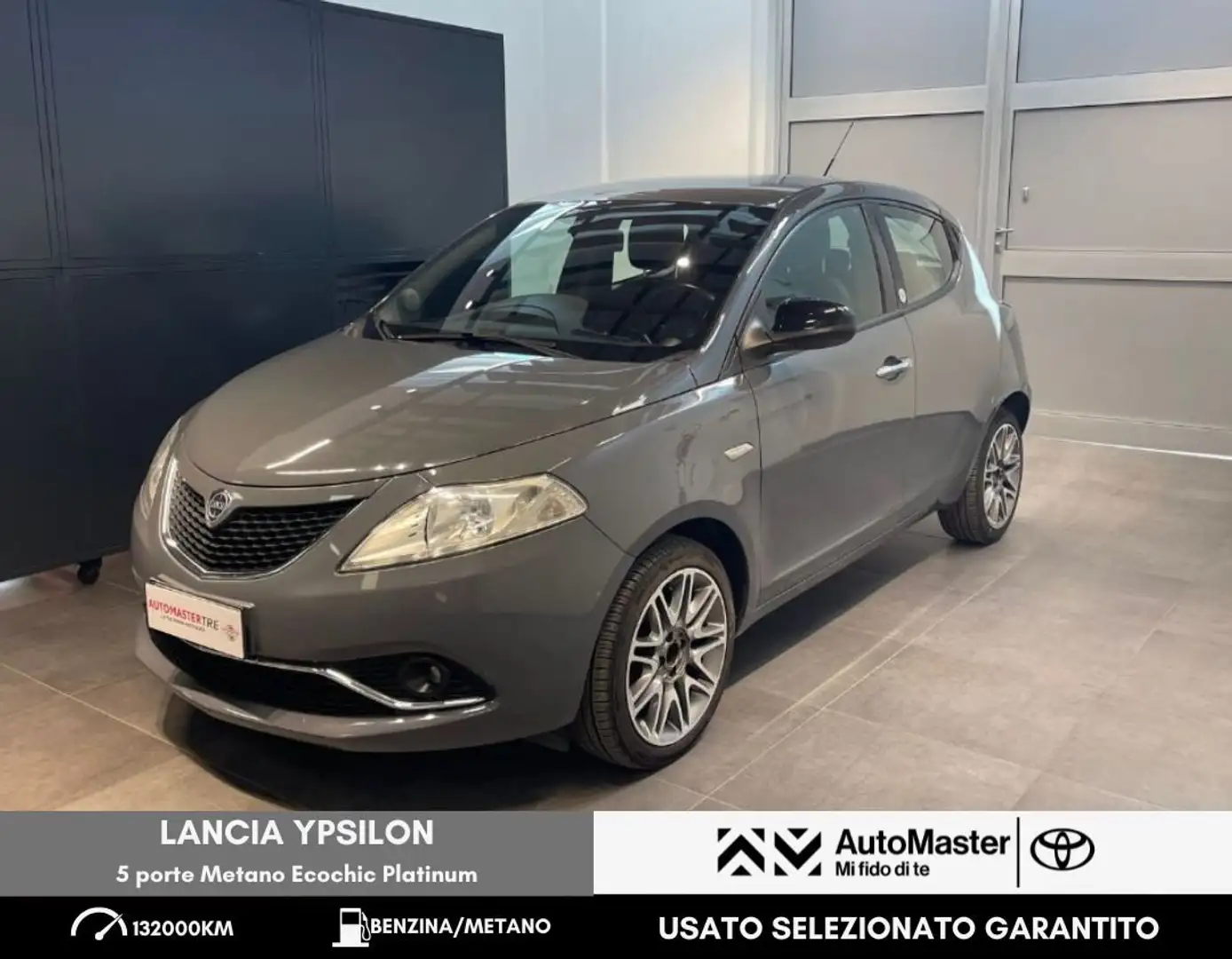 Lancia Ypsilon Ypsilon 1.2 69 CV 5 porte GPL Ecochic Platinum Grey - 1