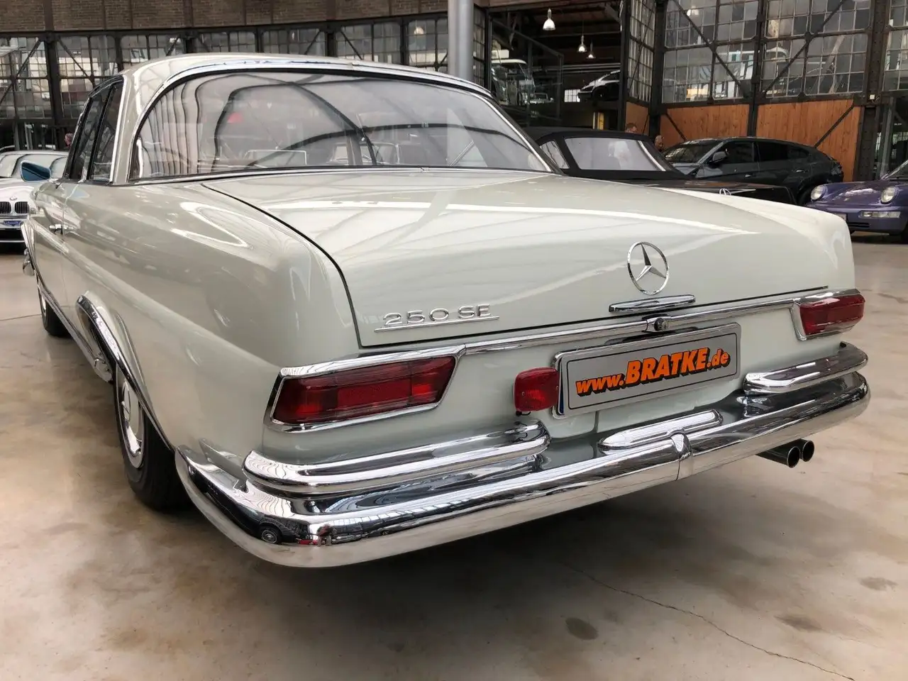 Mercedes-Benz 250 SE/C W111 deutsch, Schalter, perfekter Zustand, foto 4