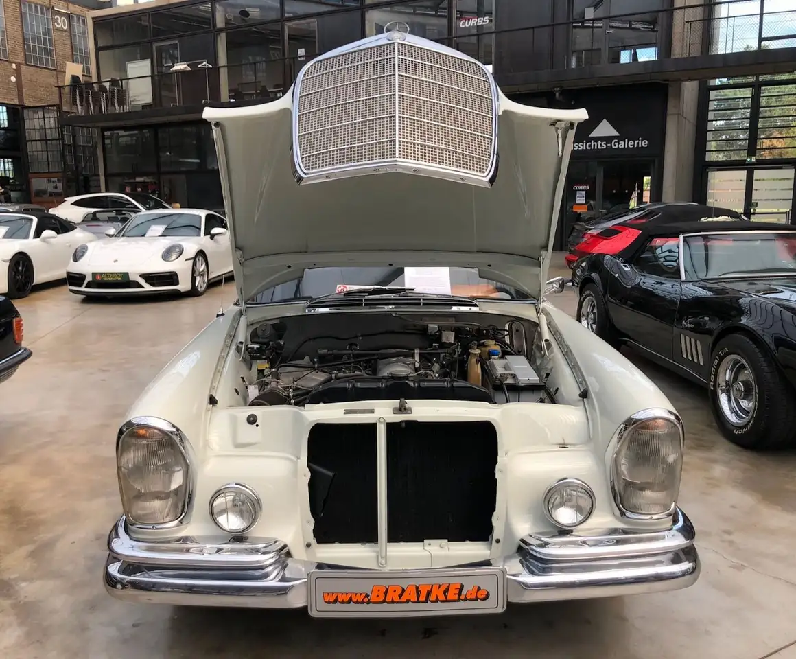 Mercedes-Benz 250 SE/C W111 deutsch, Schalter, perfekter Zustand, foto 12