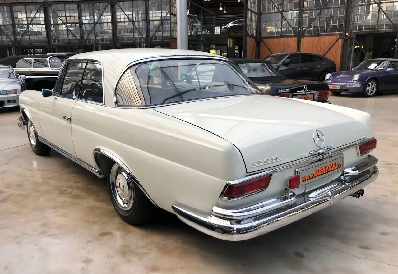 Mercedes-Benz 250 SE/C W111 deutsch, Schalter, perfekter Zustand, foto 5