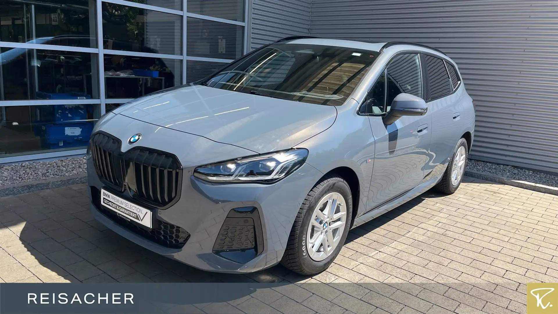 BMW 220 M-Sport Navi AHK ACC HUD Pano Gris - 1