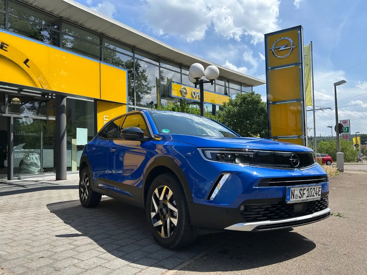 Opel Mokka-E Mokka e Elegance Blau - 2