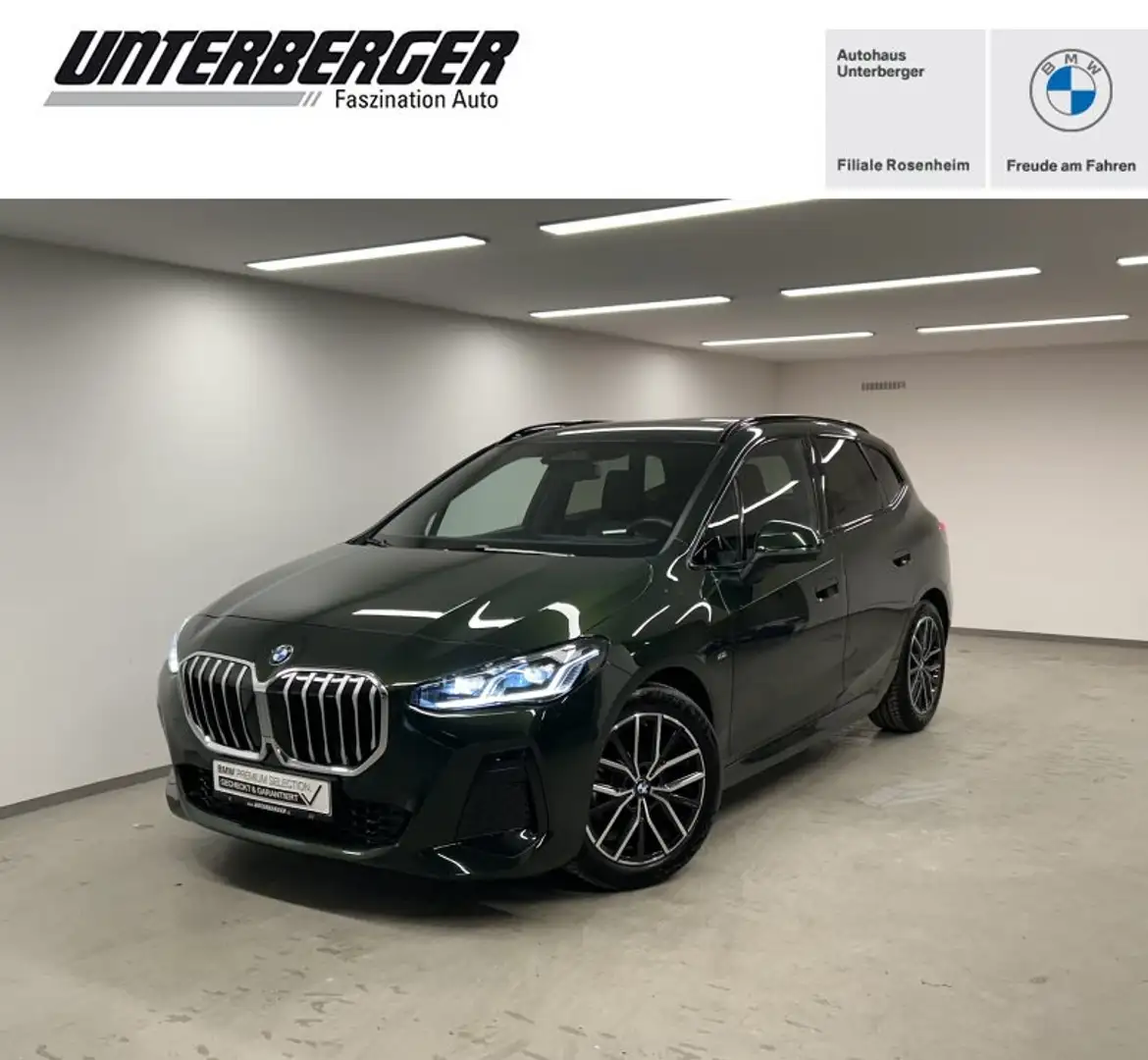 BMW 220 i Active Tourer M Sportpaket Head-Up HK HiFi Pano Grün - 1