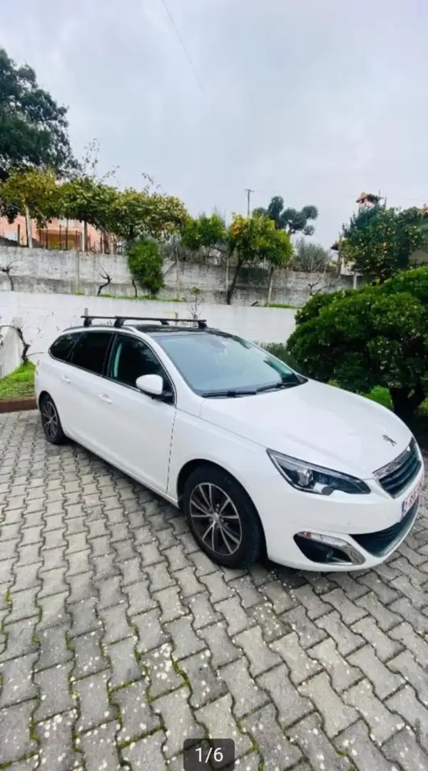 Peugeot 308 PureTech 130 EAT6 Stop & Start Allure Wit - 1