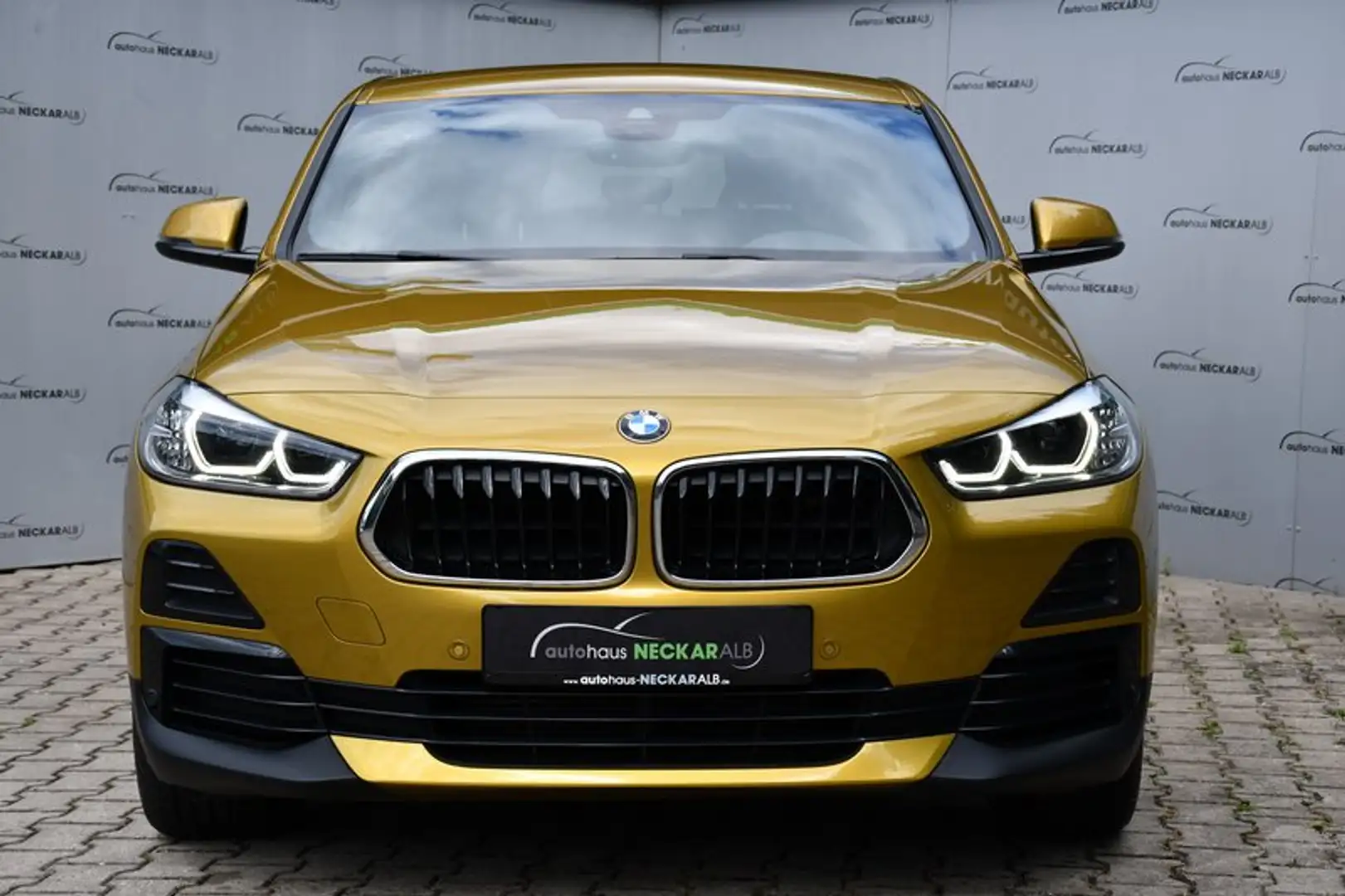 BMW X2 xDrive 18 d Advantage Plus *Kamera*Navi*LED* Goud - 2