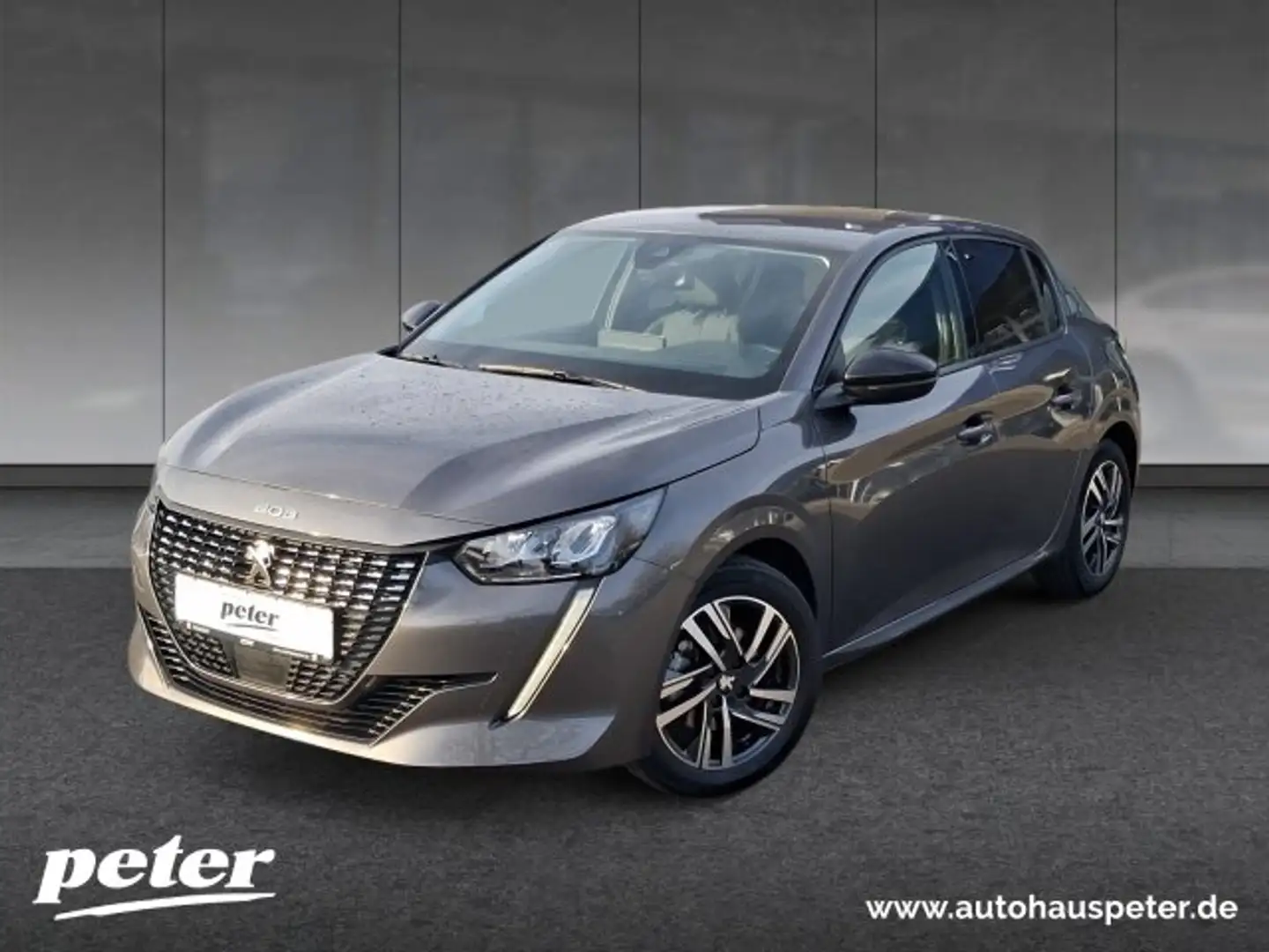 Peugeot 208 208 Allure Pack 100 Navi+Klima+SHZ+Kamera+ Gris - 1
