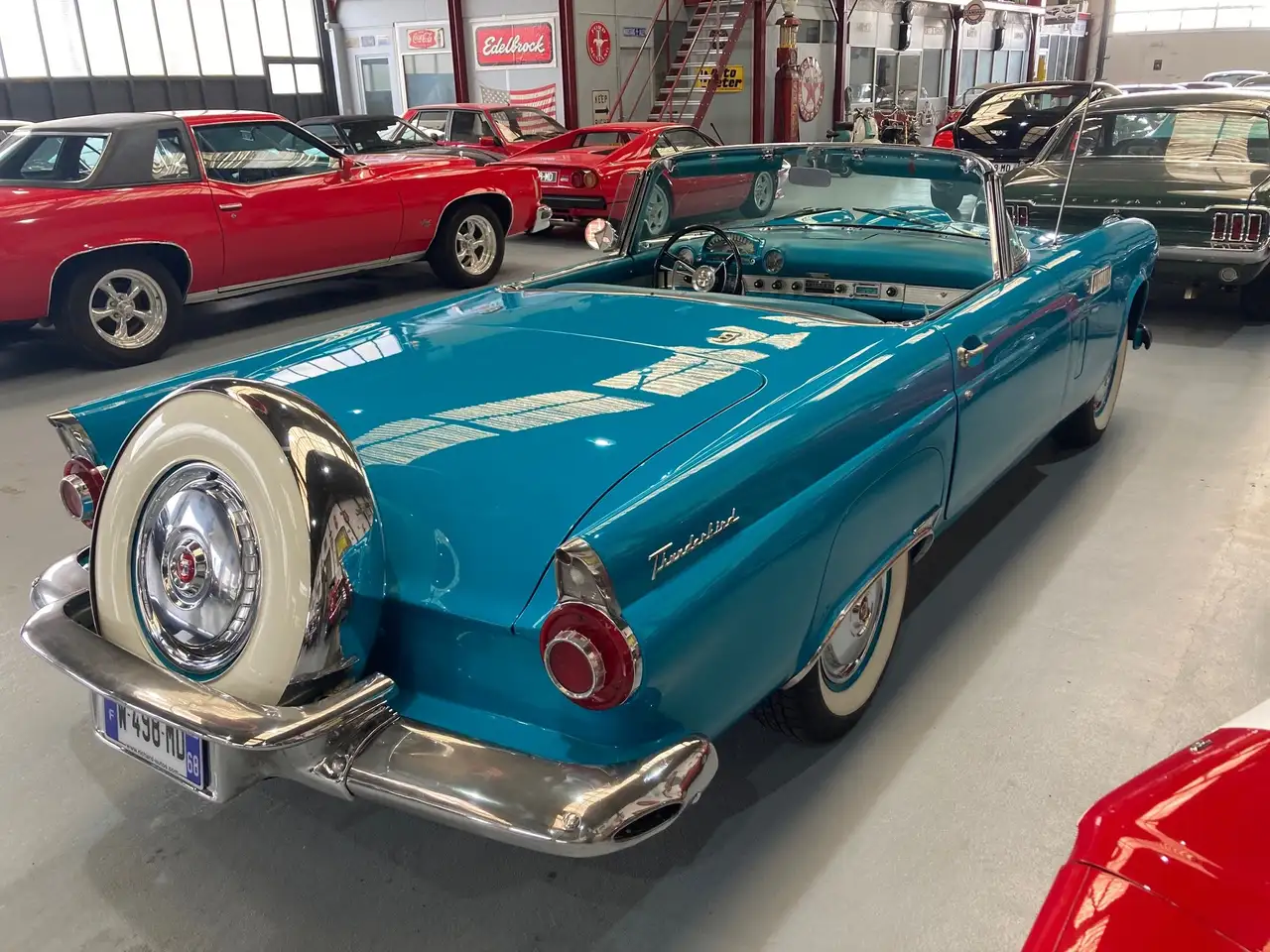 Ford Thunderbird V8 312ci de 1956 en stock en France, foto 5