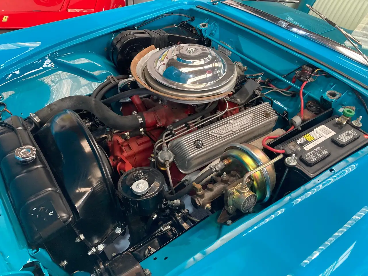Ford Thunderbird V8 312ci de 1956 en stock en France, foto 12