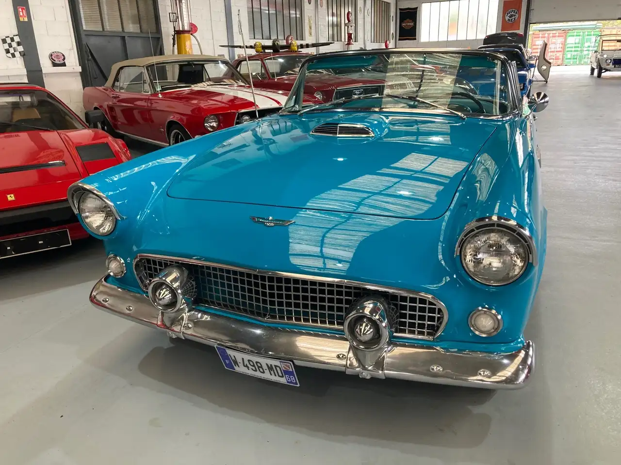Ford Thunderbird V8 312ci de 1956 en stock en France, foto 2